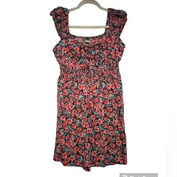 - NWT - Old Navy waist defined floral dress - sleeveless - size M - Picture 2 of 6